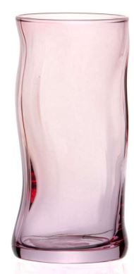 Стакан Аморф 400 мл 1 шт (розовый)420928 